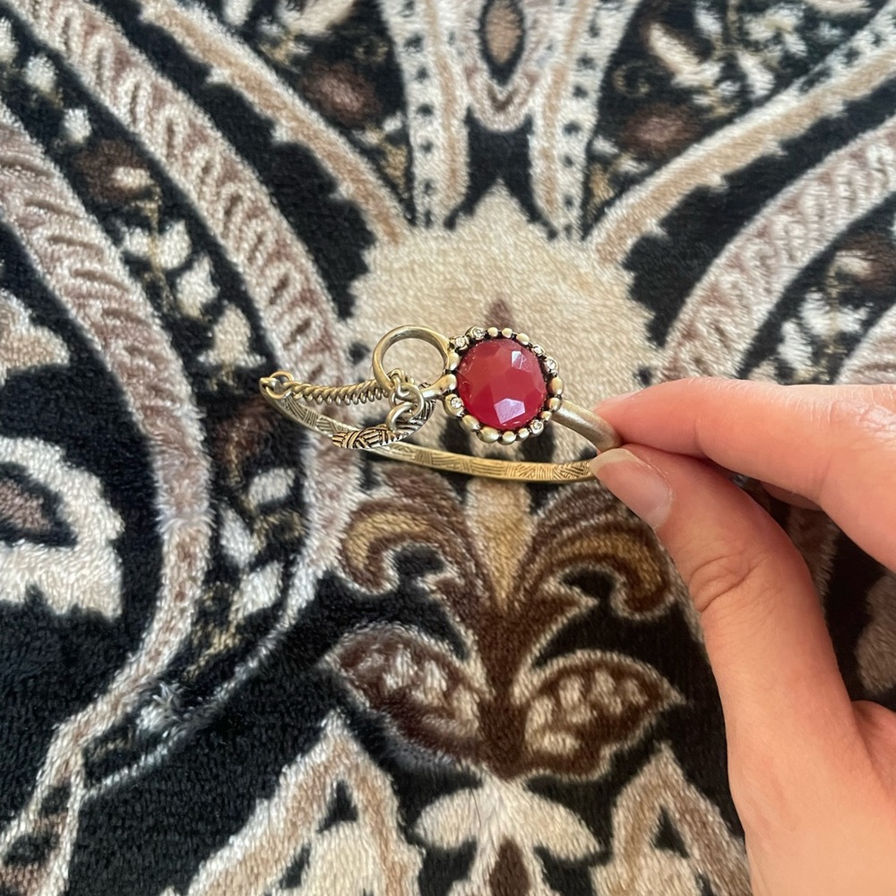 Lucky Brand Crescent Cuff Bracelet - Picture 2 of 7